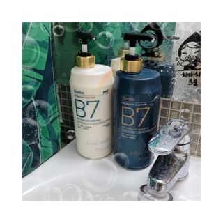 [포레스트스토리] B7 안티 헤어로스 샴푸1,000ml + 헤어팩 1,000ml — 5점을 준 리뷰어가 2021년 3월 올린 사용 사진