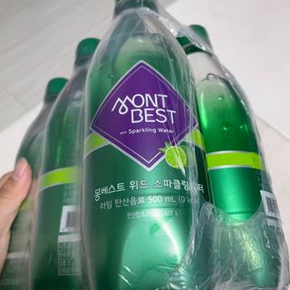 몽베스트 Montbest with Sparkling water Lime20병 — 5점을 준 리뷰어가 2022년 7월 올린 사용 사진