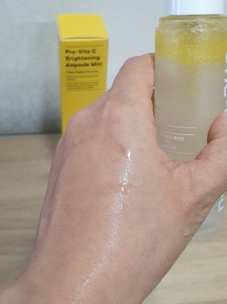 원데이즈유 프로 바이타 씨 브라이트닝 앰플 미스트 — 5점을 준 리뷰어가 2020년 12월 올린 사용 사진