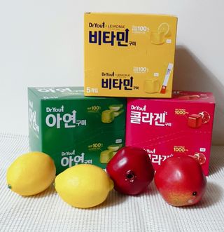 닥터유구미 닥터유 콜라겐 비타민 아연 구미 — 5점을 준 리뷰어가 2021년 6월 올린 사용 사진