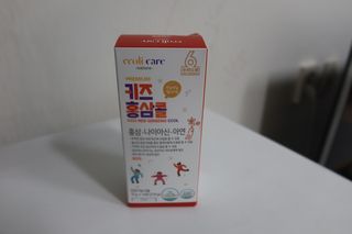 베거스코리아 [콜리케어] 키즈 홍삼콜리 딸기맛 14포 — 5점을 준 리뷰어가 2021년 5월 올린 사용 사진