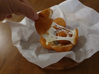 가치식탁 리얼쫀득치즈볼 — 5점을 준 리뷰어가 2021년 2월 올린 사용 사진