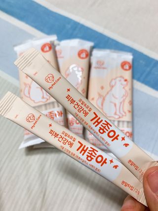 My Pet Care 모발과 모질 피부건강에 개좋아 — 4점을 준 리뷰어가 2020년 12월 올린 사용 사진