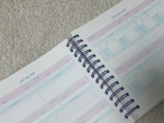 리훈 리뉴얼 오늘쓰임 가계부 용돈기입장 금전납출부 캐쉬북 만년 — 4점을 준 리뷰어가 2023년 3월 올린 사용 사진