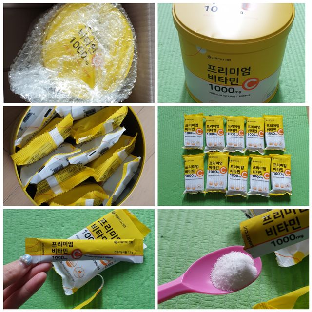 서울약사신협 프리미엄비타민C1000_2.5G x 100포 리뷰 사진