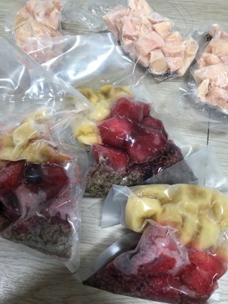 수플먼트 나는 마신닭!! 닭가슴살 주스키트, 먹기 힘들었던 닭가슴살 이제는 마시자 — 5점을 준 리뷰어가 2023년 1월 올린 사용 사진