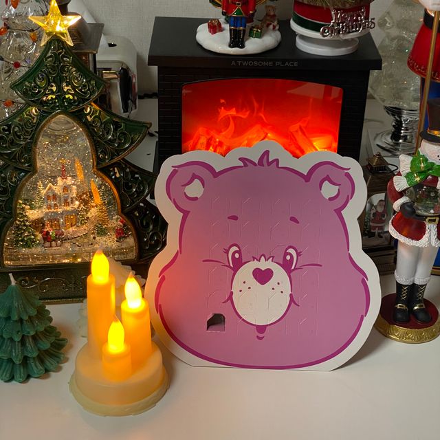 크리스마스 어드벤트 캘린더 초콜릿 🐻케어베어 핑크🎀 리뷰 사진