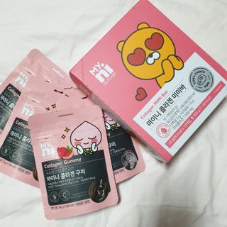 일동제약 마이니 마이니 늘씬날씬 콜라겐 세트 — 5점을 준 리뷰어가 2021년 3월 올린 사용 사진