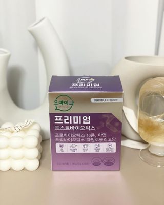 [유산균] 오마이락 프리미엄 포스트바이오틱스 30P — 5점을 준 리뷰어가 2022년 11월 올린 사용 사진