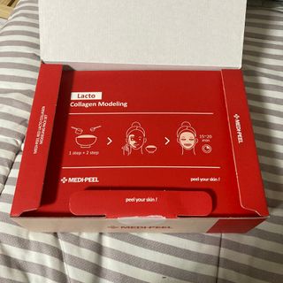 메디필 레드 락토 콜라겐 모델링 팩 — 4.5점을 준 리뷰어가 2021년 3월 올린 사용 사진