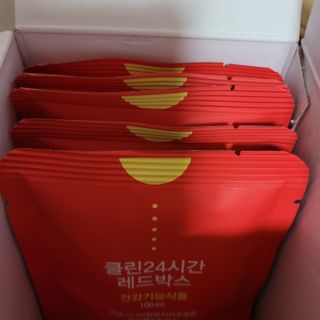 클린24시간 레드박스 1BOX(5포) + 전용보틀(500ml) — 5점을 준 리뷰어가 2024년 2월 올린 사용 사진