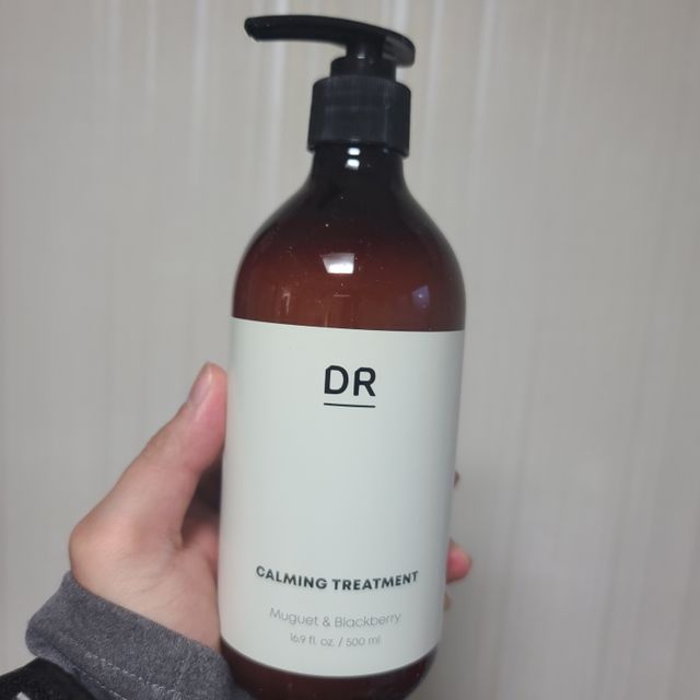 디알 카밍 샴푸 트리트먼트 500ml 세트 리뷰 사진