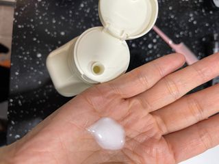 카프리나 프레쉬 산양밀크 어메이징 바디워시 500ml(오리지널향) — 4.5점을 준 리뷰어가 2023년 4월 올린 사용 사진