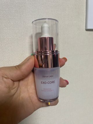 나우 [리브엠] 123억개 엑소좀으로 채운 눈부신 광채, 엑소코어 화이트닝 텐션 앰플 — 5점을 준 리뷰어가 2023년 9월 올린 사용 사진