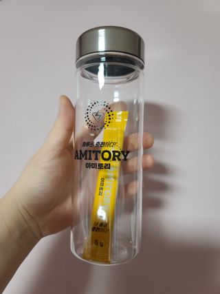 주식회사 씨크릿비에프랩 마시는 아미노산 아미토리 열대과일맛 14포 [1포, 5g / 보틀증정] — 5점을 준 리뷰어가 2022년 12월 올린 사용 사진