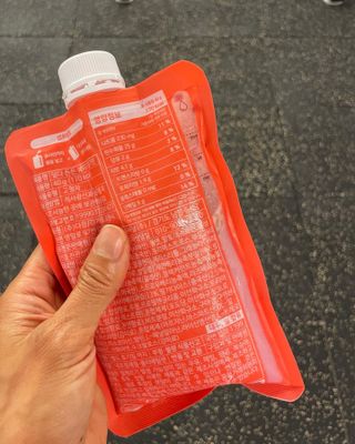 [덜다] 든든 식물성 단백질 쉐이크 40g X 7입 (곡물/딸기) — 4.5점을 준 리뷰어가 2023년 7월 올린 사용 사진