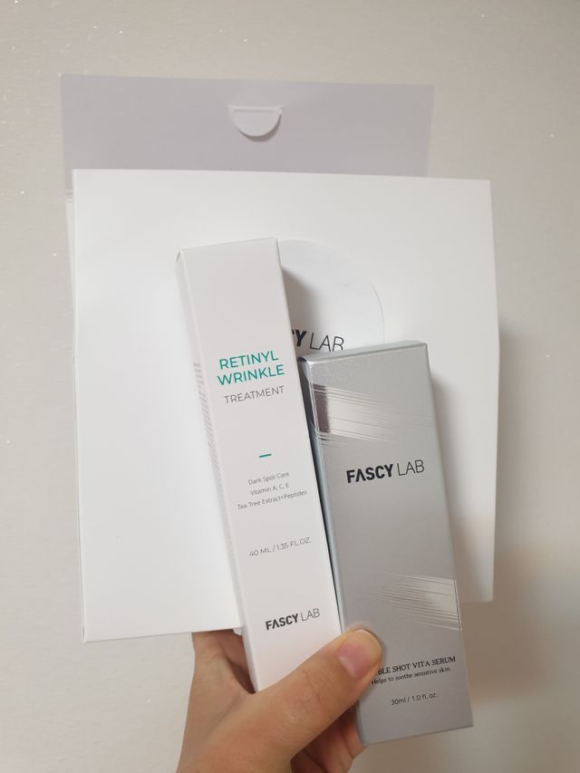 파시랩 더블샷 비타세럼 리뷰 사진