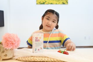 베거스코리아 [콜리케어] 키즈 홍삼콜리 딸기맛 14포 — 4.5점을 준 리뷰어가 2021년 5월 올린 사용 사진