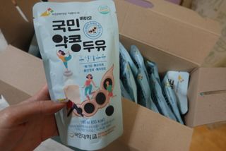 국민바이오 약콩두유 — 4점을 준 리뷰어가 2022년 5월 올린 사용 사진