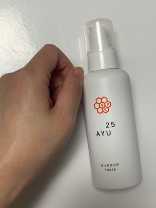 AYU25[아유트웬티파이브] 피부건강에 꼭 필요한 pH 약산성 와일드 로즈토너 — 4점을 준 리뷰어가 2021년 4월 올린 사용 사진