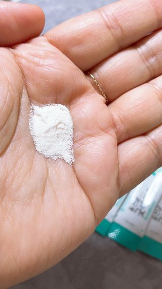 프리마인 유산균 국가지정연구소 선정, 살아있는 생유산균 200억 마리의 힘. 유산균n굿바이옴플러스 — 4점을 준 리뷰어가 2021년 9월 올린 사용 사진