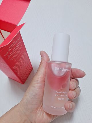 산다화 더블 이펙트 안티 링클 세럼 50ml — 5점을 준 리뷰어가 2022년 10월 올린 사용 사진