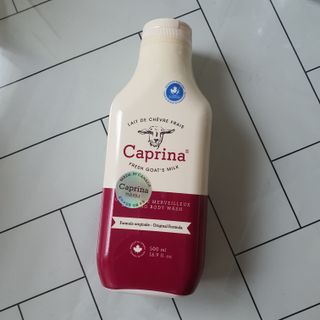 카프리나 프레쉬 산양밀크 어메이징 바디워시 500ml(오리지널향) — 4점을 준 리뷰어가 2023년 4월 올린 사용 사진
