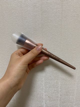 [툴앤썸] 메이크업 브러시로 바르고 호빵 스펀지로 클렌징하는 A-Z 뷰티툴 5종 — 4점을 준 리뷰어가 2021년 1월 올린 사용 사진