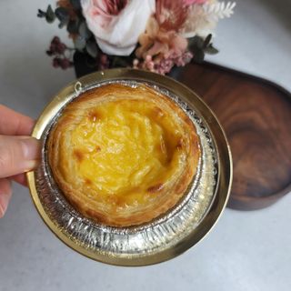 디앙뜨 포르투갈 에그타르트 오리지널 맛+패션후르츠+초콜릿타르트 맛 중 택1 — 5점을 준 리뷰어가 2021년 8월 올린 사용 사진