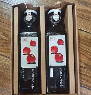 [바이윙클] 페르시아 유기농 석류 착즙주스 750ml 2병 + 선물박스 세트 — 5점을 준 리뷰어가 2022년 2월 올린 사용 사진