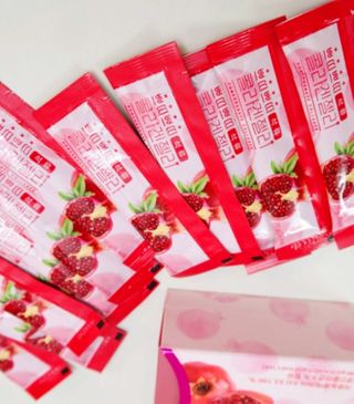 헬스업_쁘띠쁘띠석류콜라겐젤리_20g x 14포 — 5점을 준 리뷰어가 2021년 1월 올린 사용 사진