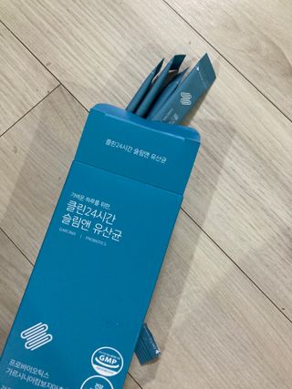 클린24시간 슬림앤유산균 1박스 (3.5g X 15포) — 4점을 준 리뷰어가 2022년 11월 올린 사용 사진