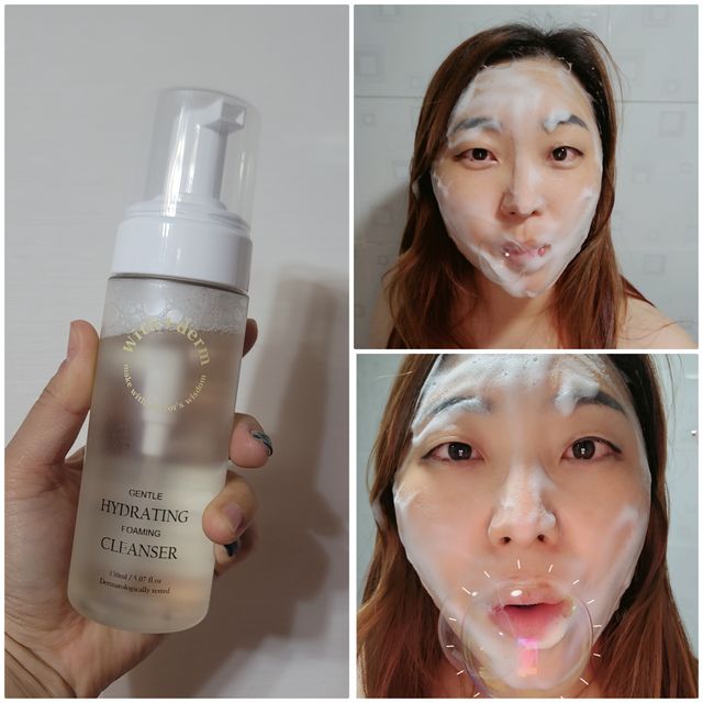[위드덤] 젠틀 하이드레이팅 포밍 클렌저 리뷰 사진