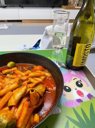 응큼떡볶이 — 5점을 준 리뷰어가 2021년 3월 올린 사용 사진