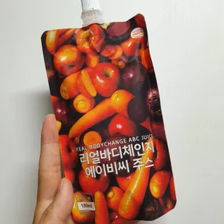 알쥬 리얼바디체인지 ABC주스 — 5점을 준 리뷰어가 2022년 8월 올린 사용 사진