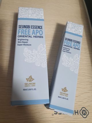 조아산코스메틱 승비 에센스 프리아포 오리엔탈 허브 크림 + 승비 에센스 프리아포 오리엔탈 허브 스킨 SET — 5점을 준 리뷰어가 2021년 11월 올린 사용 사진