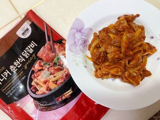 (주)마니커 마니커 춘천식 닭갈비 [냉동 500g] — 5점을 준 리뷰어가 2022년 11월 올린 사용 사진