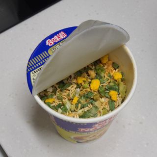 NISSIN 닛신 컵누들  4종 - 씨푸드오리지날, 씨푸드 스파이시, 씨푸드 커리, 씨푸드 XO소스 — 5점을 준 리뷰어가 2022년 3월 올린 사용 사진