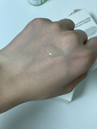 [녹산] 그린 솔루션 멀티 수분 앰플 + 그린 솔루션 멀티 수분크림 — 5점을 준 리뷰어가 2022년 11월 올린 사용 사진