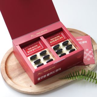 트루헬퍼 홀인원 블러드큐어 혈행+혈압+콜레스테롤 한번에 1박스 1개월 — 5점을 준 리뷰어가 2023년 2월 올린 사용 사진