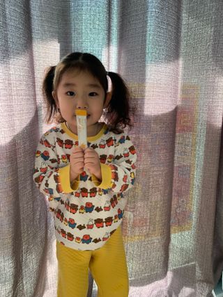 [이뮤니티플러스]우리아이 면역오키, 건강오키 _ 키즈오키 어린이홍삼 10포 1box — 4점을 준 리뷰어가 2022년 1월 올린 사용 사진