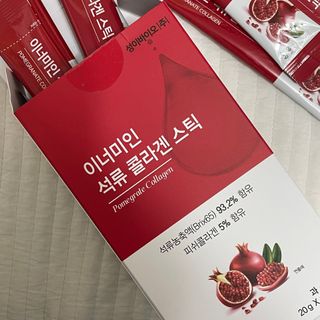 이너미인 석류 콜라겐 스틱 — 5점을 준 리뷰어가 2021년 1월 올린 사용 사진