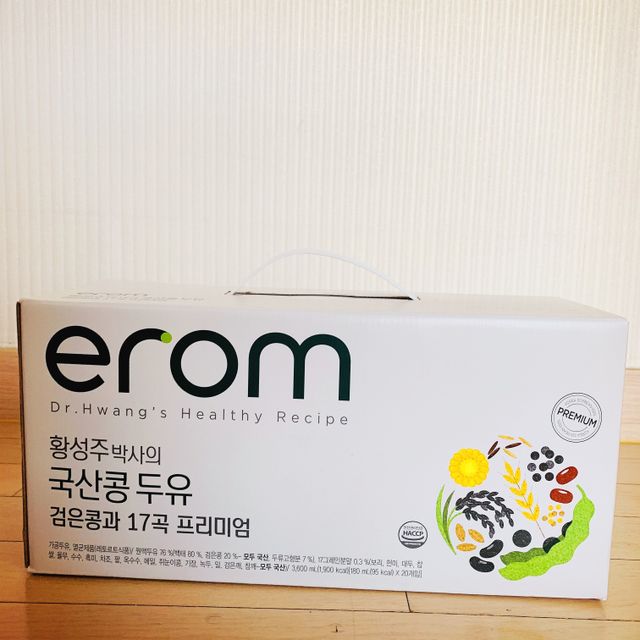 황성주 박사의 국산콩 두유 검은콩과 17곡 프리미엄 리뷰 사진