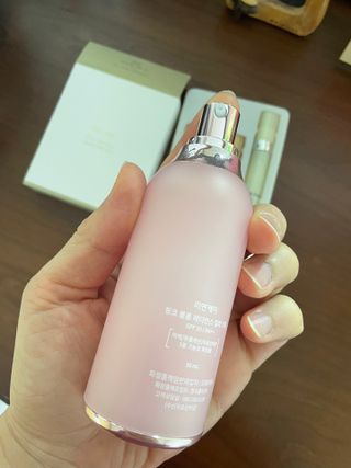 리엔케이 핑크 볼륨 래디언스 컬러크림 에디션 — 4.5점을 준 리뷰어가 2023년 1월 올린 사용 사진