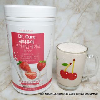 뉴트리션팩토리 닥터큐어 프리미엄쉐이크 다이어트쉐이크 — 5점을 준 리뷰어가 2021년 9월 올린 사용 사진