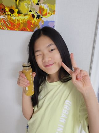 BLENDY'S 핑크 스무디+블론디 스무디 — 5점을 준 리뷰어가 2021년 9월 올린 사용 사진