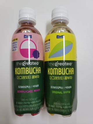 더그레잇티 콤부차 300ml *12개입 (오리지널 6개+베리리치 6개) — 5점을 준 리뷰어가 2022년 7월 올린 사용 사진