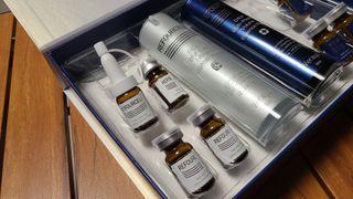 [슬림드랍 석류맛] 건기식 다이어트 보조제 겸 비타민 — 5점을 준 리뷰어가 2022년 1월 올린 사용 사진