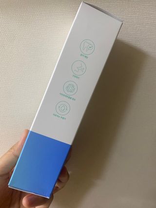 [심폐소생소] 무불소 임산부 천연 치약 — 5점을 준 리뷰어가 2021년 9월 올린 사용 사진