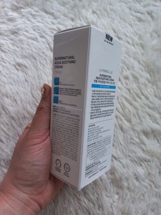 랑벨 수퍼내츄럴 아쿠아 수딩 크림 100ml — 5점을 준 리뷰어가 2022년 4월 올린 사용 사진